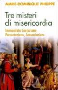 Tre misteri di misericordia. Immacolata Concezione, Presentazione, Annunciazione