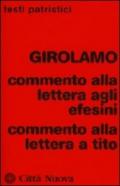 Commento alla Lettera agli Efesini-Commento alla Lettera a Tito