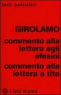 Commento alla Lettera agli Efesini-Commento alla Lettera a Tito