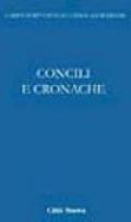 Concili e cronache: 2