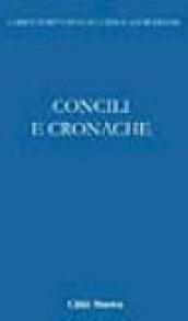 Concili e cronache: 2