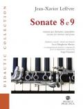 Sonate 8 e 9. Versione per clarinetto e pianoforte. Partitura e parte