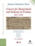 Concert for harpsichord and orchestra in D minor. Partitura