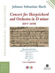 Concert for harpsichord and orchestra in D minor. Partitura