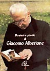 Pensieri e parole di Giacomo Alberione