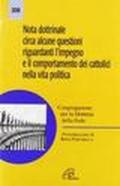 Nota dottrinale circa alcune questioni riguardanti l'impegno e il comportamento dei cattolici nella vita politica