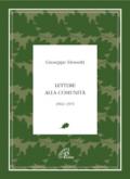 Lettere alla comunità 1964-1971