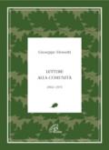 Lettere alla comunità 1964-1971