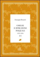 Omelie e istruzioni pasquali 1975-1978