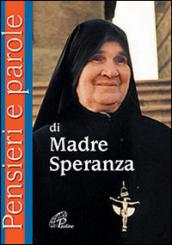 Pensieri e parole di madre Speranza