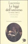 Le leggi dell'universo. La natura, libro I. Testo latino a fronte