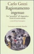 Ragionamento ingenuo. Dai «preamboli» all'«appendice». Scritti di teoria teatrale