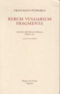 Rerum vulgarium fragmenta (rist. anast. Padova, 1472)