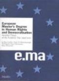 European Master's Degree in Human Rights and Democratisation. Awarded Theses of the Academic Year 1999/2000