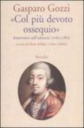 «Col più devoto ossequio». Interventi sull'editoria (1762-1780)