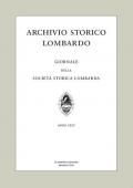 Archivio storico lombardo. Giornale della Società storica lombarda (2019). Vol. 24