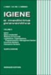 Igiene e medicina preventiva. 2.Igiene, igiene ambientale, medicina di comunità, legislazione, organizzazione, programmazione e management sanitari...