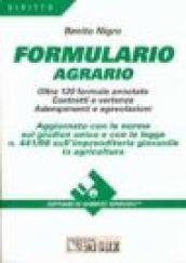 Formulario agrario. Con floppy disk