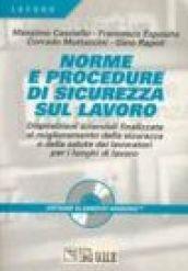 Norme e procedure di sicurezza sul lavoro. Con CD-ROM