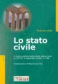 Lo stato civile. Il nuovo ordinamento dello stato civile