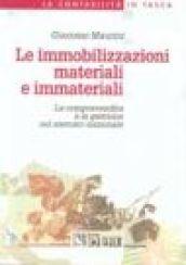 Le immobilizzazioni materiali e immateriali