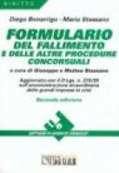 Formulario del fallimento e delle altre procedure concorsuali. Con floppy disk