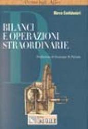 Bilanci e operazioni straordinarie