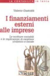 I finanziamenti esterni alle imprese. Le scritture contabili e le implicazioni di carattere civilistico e fiscale