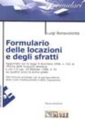 Formulario delle locazioni e degli sfratti. Con floppy disk