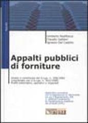 Appalti pubblici di forniture