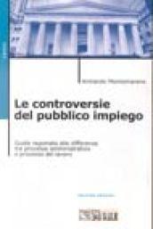 Le controversie del pubblico impiego