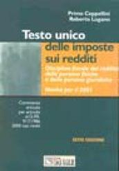 Testo Unico delle imposte sui redditi. Commento al DPR 917/1986