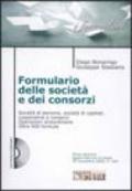 Formulario delle società e dei consorzi. Con CD-ROM