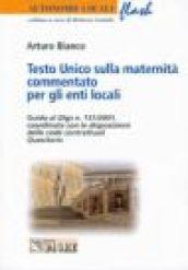 Testo unico sulla maternità commentato per gli Enti Locali