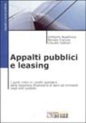 Appalti pubblici e leasing