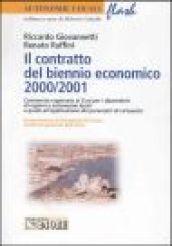 Il contratto del biennio economico 2000-2001