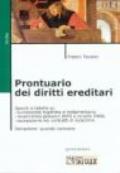 Prontuario dei diritti ereditari