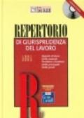 Repertorio di giurisprudenza del lavoro 1991/2002. Con CD-ROM