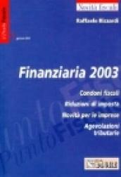 Finanziaria 2003