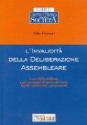 L'invalidità della deliberazione assembleare