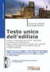 Testo unico dell'edilizia. Con CD-Rom