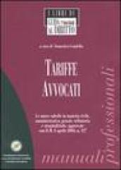 Tariffe avvocati. Con CD-ROM