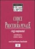 Codice di procedura penale e leggi complementari. Giurisprudenza, schemi e tabelle