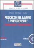 Processo del lavoro e previdenziale. Formulario e commentario. Con CD-Rom