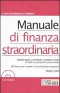 Manuale di finanza straordinaria. Con CD-ROM