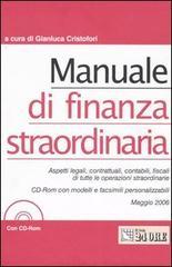 Manuale di finanza straordinaria. Con CD-ROM