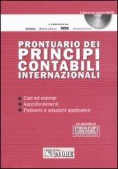 Prontuario dei principi contabili internazionali. Con CD-ROM