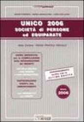 Unico 2006. Società di persone ed equiparate