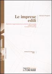 Le imprese edili