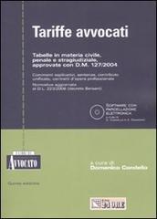 Tariffe avvocati. Con CD-ROM